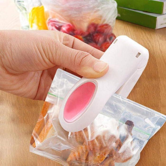 Wink Mart™ Mini Bag Sealer – Portable & Battery Operated