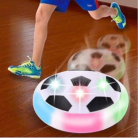 Magic Air Soccer Ball with Flashing Colored LED Lights